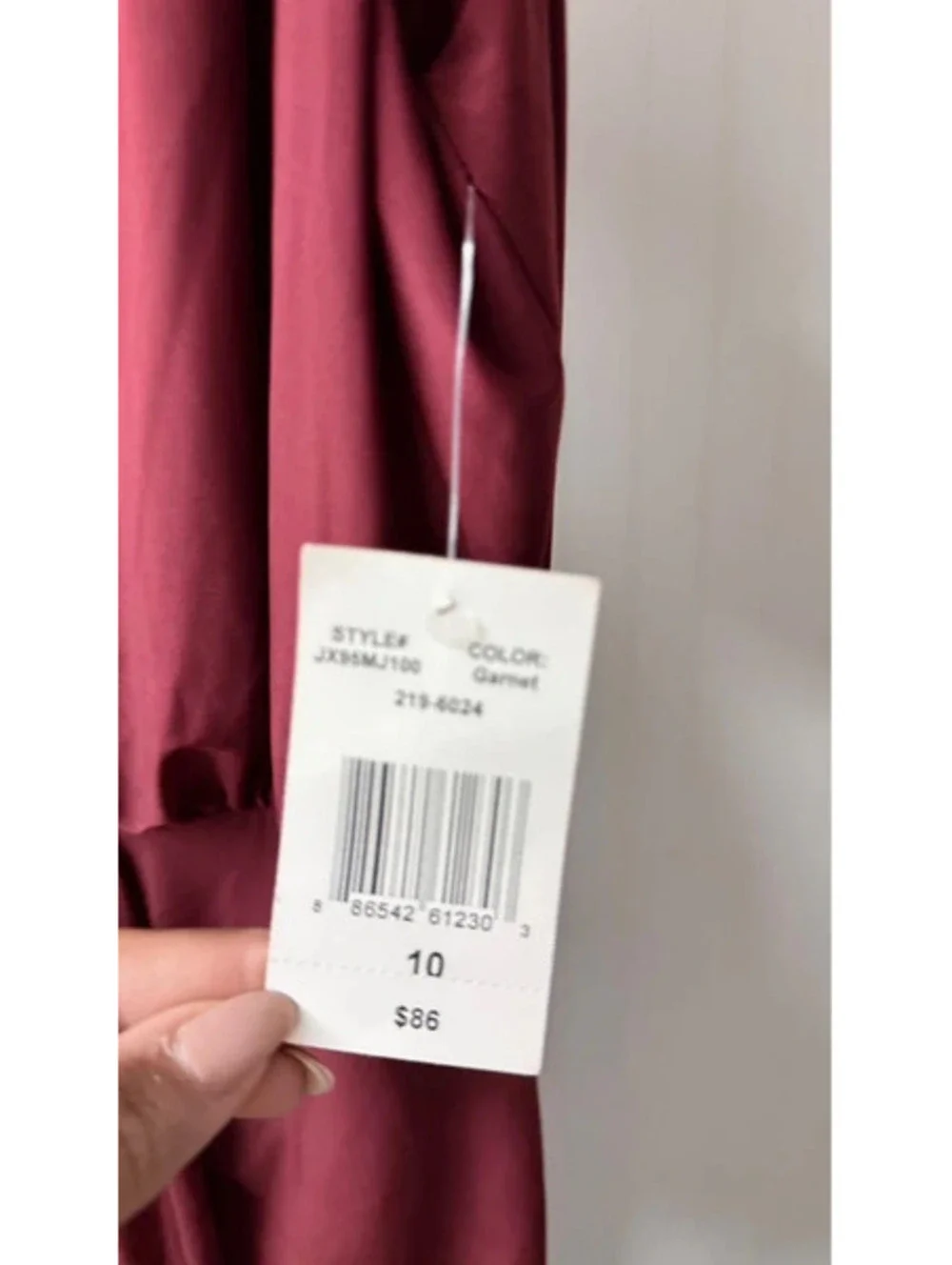 B Smart sleeveless burgundy dress new size 10 elegant romantic tulip hem sexy